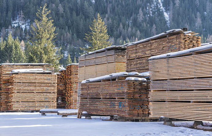 Imports of softwood lumber to Japan decline 50% in January