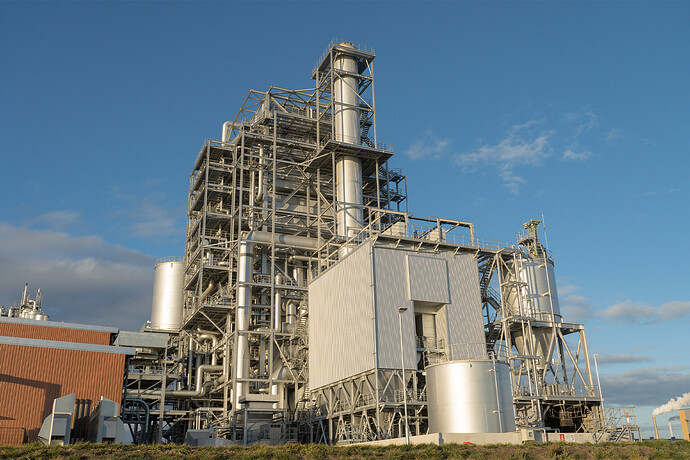 Ishinomaki Hibarino Biomass Power Project in Japan.