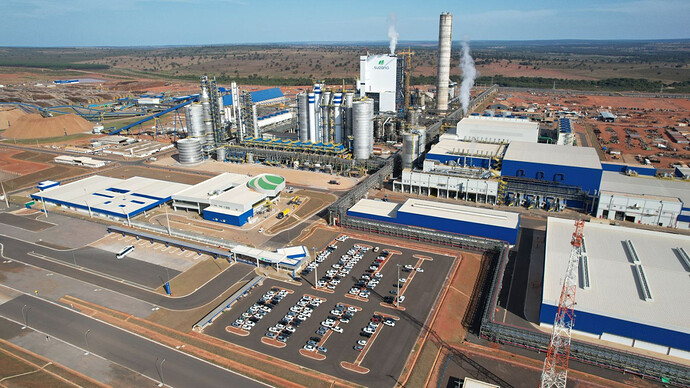 Suzano"s new pulp mill reaches 1 million tons production