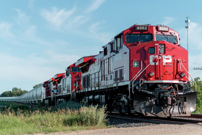 CP Rail locomotive Canada