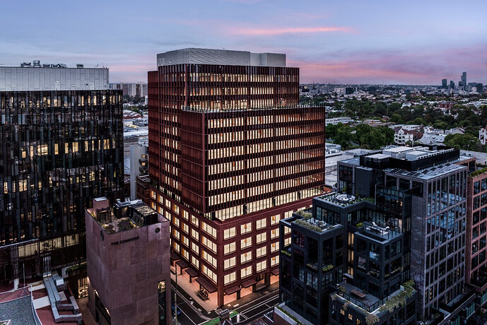 T3 Collingwood in Melbourne is the first timber office building in Australia.