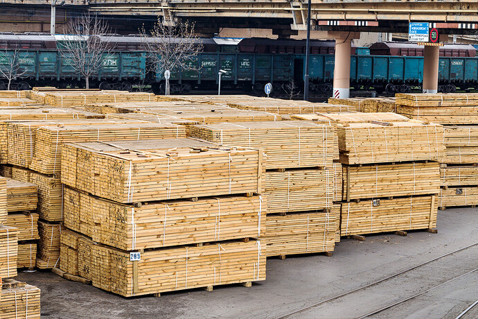 In January, Canadian export lumber price increases 11.6%
