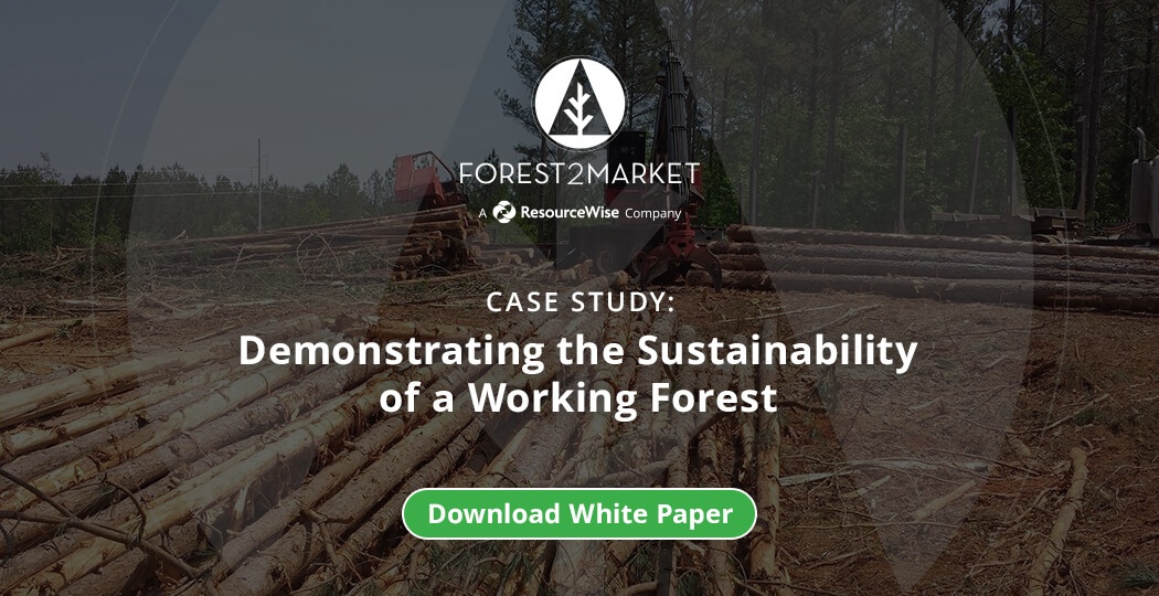sustainability of a working forest case study