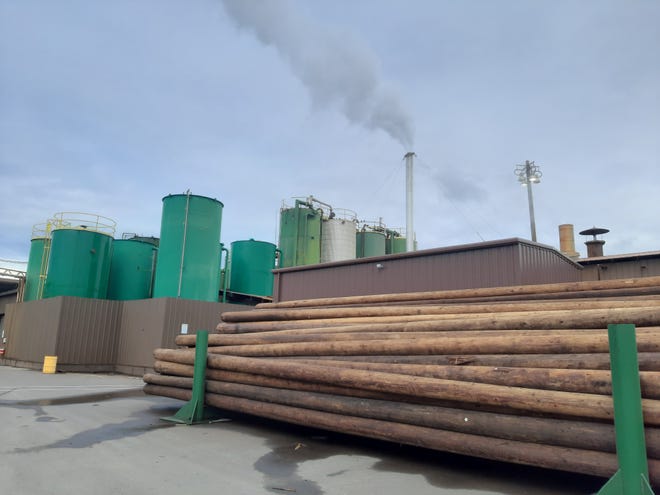 Stella-Jones pictured during a January 2023 Oregon Department of Environmental Quality inspection.